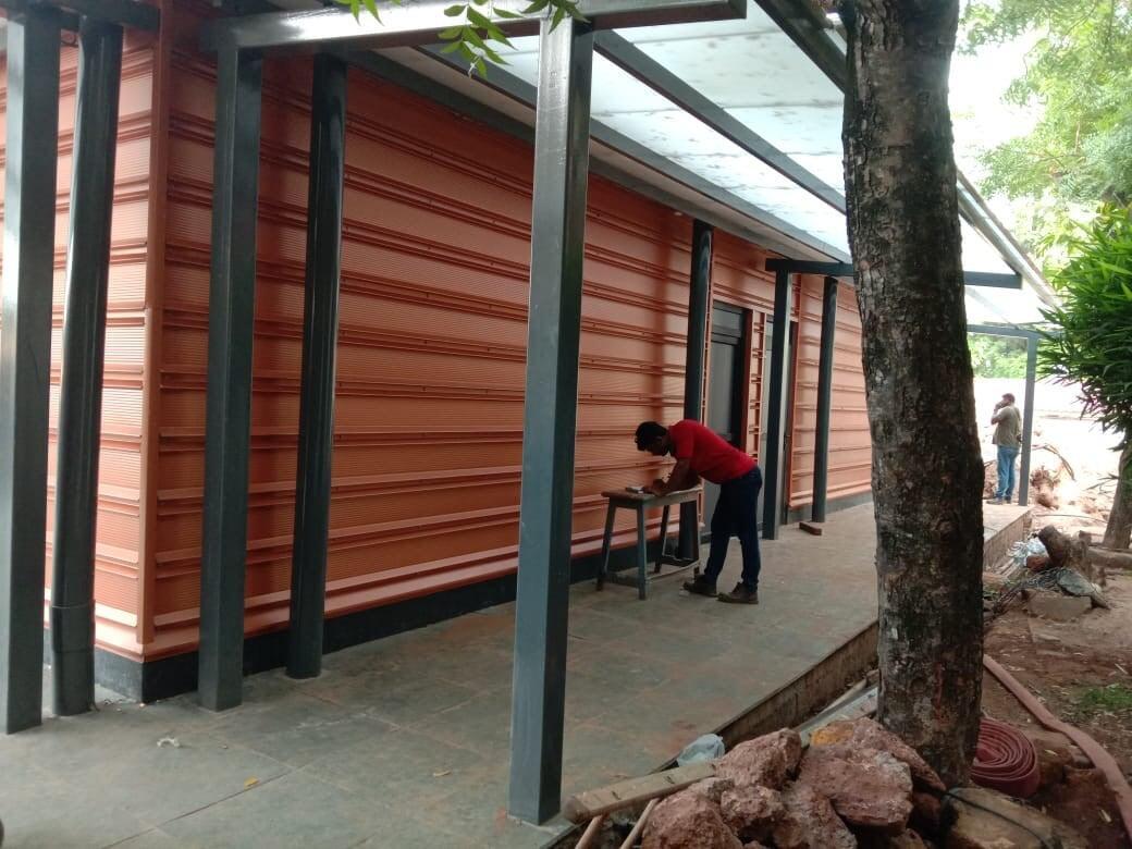 Industrial roofing project by Rishonn & Reyansh at